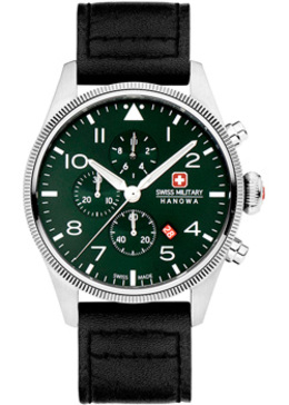Швейцарские наручные мужские часы Swiss Military SMWGC0000405. Коллекция Thunderbolt Chrono w235888