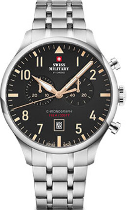 Швейцарские наручные мужские часы Swiss Military SM34098.04. Коллекция Vintage Chronograph w240979