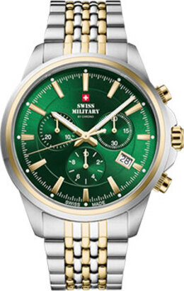 Швейцарские наручные мужские часы Swiss Military SM34107.08. Коллекция Classic Chronograph w246322