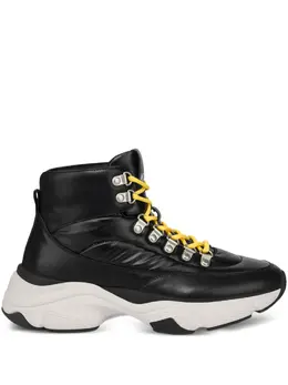 Love Moschino lace-up chunky sneakers 31028134