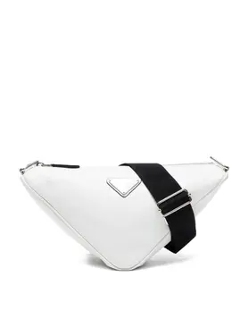 Prada 2010-2014s Triangle Logo Shoulder Bag, Size: 31575655