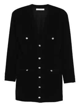 Alessandra Rich: Платье на пуговицах 