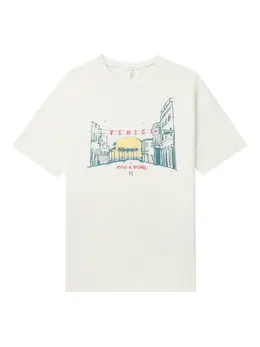 rag & bone: Футболка с принтом 