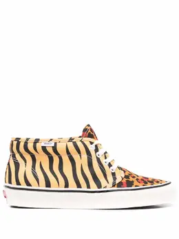 Vans pattered high-top sneakers 18136922