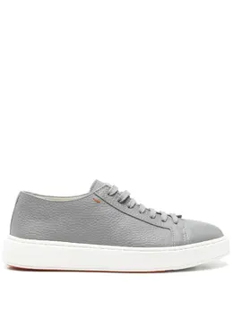 Santoni leather sneakers 28644235