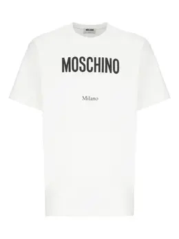 Moschino: Футболка с принтом 
