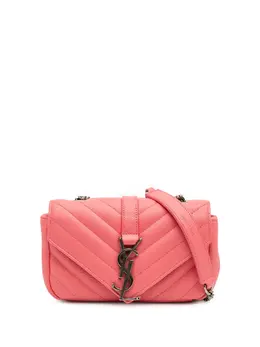 Saint Laurent 2015 Baby Grained Calfskin Chevron Classic Monogram Chain Bag crossbody bag 31688429