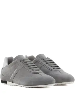 Giorgio Armani lace-up suede sneakers 32066862
