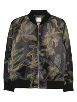 Paul Smith: Куртка с растительным принтом 