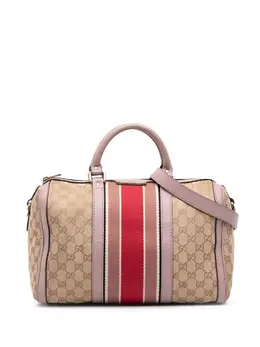 Gucci 2016-2025 GG Canvas Web Joy Boston Bag satchel 31706487