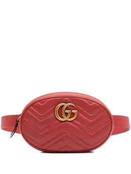 Gucci Small GG Marmont Matelasse Leather Belt Bag - Article 31703441