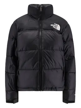 The North Face: Чёрная куртка  Logo