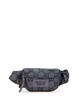 Gucci GG Nylon Belt Bag 2016-2025 with Adjustable Strap Top Zip Closure