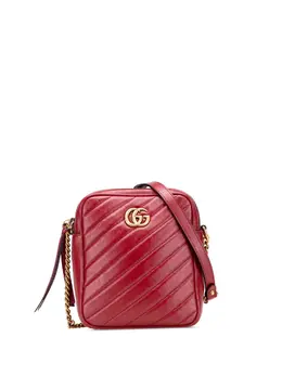 Gucci 2016-2025 GG Marmont Matelasse Leather Double Zip crossbody bag 31719275