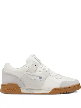 Reebok Workout Plus suede panelled sneakers 29799085