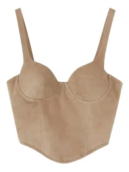 Ermanno Scervino: Замшевый топ 