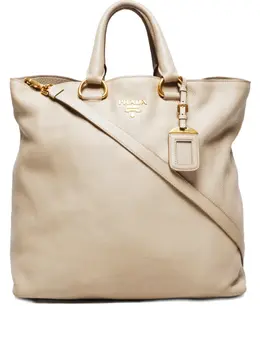 Prada 2010-2015 Vitello Daino Tote Bag, Art:31678231