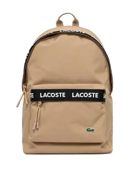Lacoste: Бежевый рюкзак 