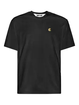 Just Cavalli: Чёрная футболка 