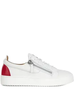 Giuseppe Zanotti double side zip sneakers 16363342