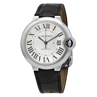 Cartier Ballon Bleu Automatic Silver Dial Ladies Watch WSBB0028 (black, arb2447)