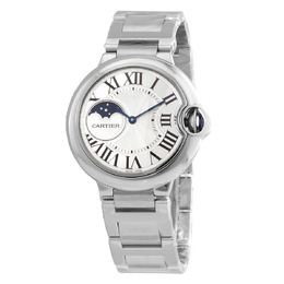 Cartier Ballon Bleu Automatic Silver Dial Ladies Watch wsbb0050