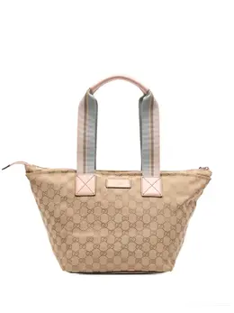 Gucci Pre-Owned: Коричневая сумка-шоппер 