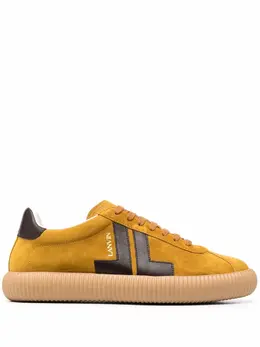 Lanvin Glen logo-patch low-top sneakers 17486073