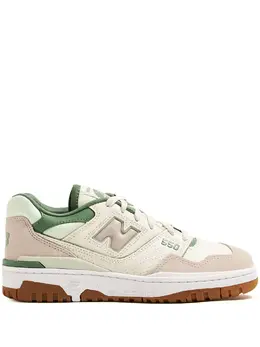 New Balance: Бежевые кроссовки  550