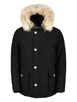 Woolrich: Чёрный пуховик 