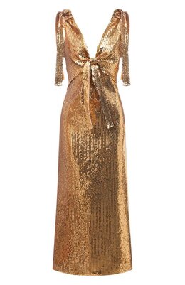 Paco Rabanne: Платье с пайетками 