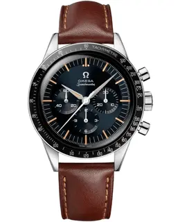 Omega Speedmaster First Omega in Space Anniversary Edition on Brown Leather Men's Watch 310.32.40.50.06.002