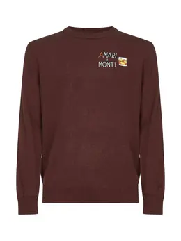 MC2 Saint Barth: Коричневый свитер 