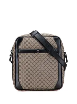 Gucci 2000-2015 Diamante Coated Canvas Zip crossbody bag 31765249