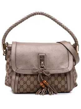 Gucci 2000-2015 GG Canvas Bella Flap satchel 31798745