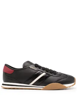 Bally panelled leather sneakers 21772975