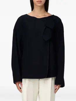 Emporio Armani: Куртка с бантом 