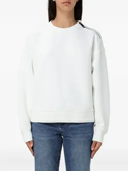 Emporio Armani: Белый свитшот 