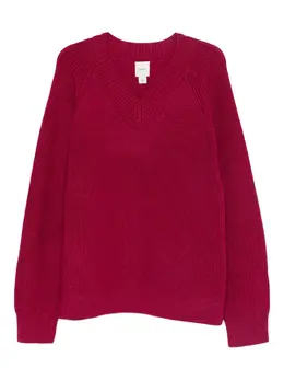 Calvin Klein: Свитер с v-образным вырезом 