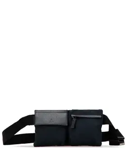 Gucci 2000-2015 GG Canvas Double Pocket belt bag 31815408