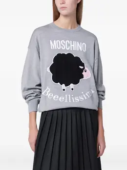 Moschino: Свитер с длинным рукавом 