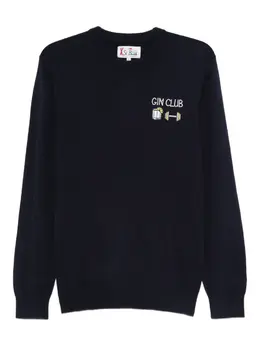 MC2 Saint Barth: Синий свитер 