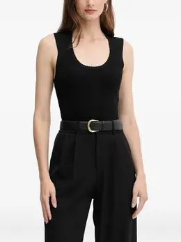 TWINSET: Чёрная майка 