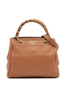 Gucci 2016-2025 Small Calfskin Bamboo Shopper satchel 31827435