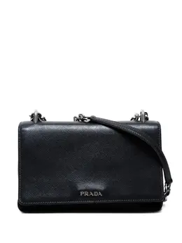 Prada 2000-2020s medium leather shoulder bag 31805303