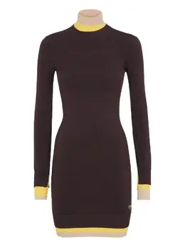 FENDI: Тёмное платье 