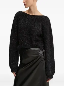 HUGO: Чёрный свитер 