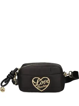 Love Moschino: Чёрная сумка через плечо 