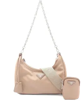 Prada 2010s Re-Edition 2006 Triangle logo shoulder bag 31797710