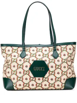 Gucci 2016-2025 100th Anniversary Medium GG Canvas Embroidered Flower Ophidia tote bag 31849624